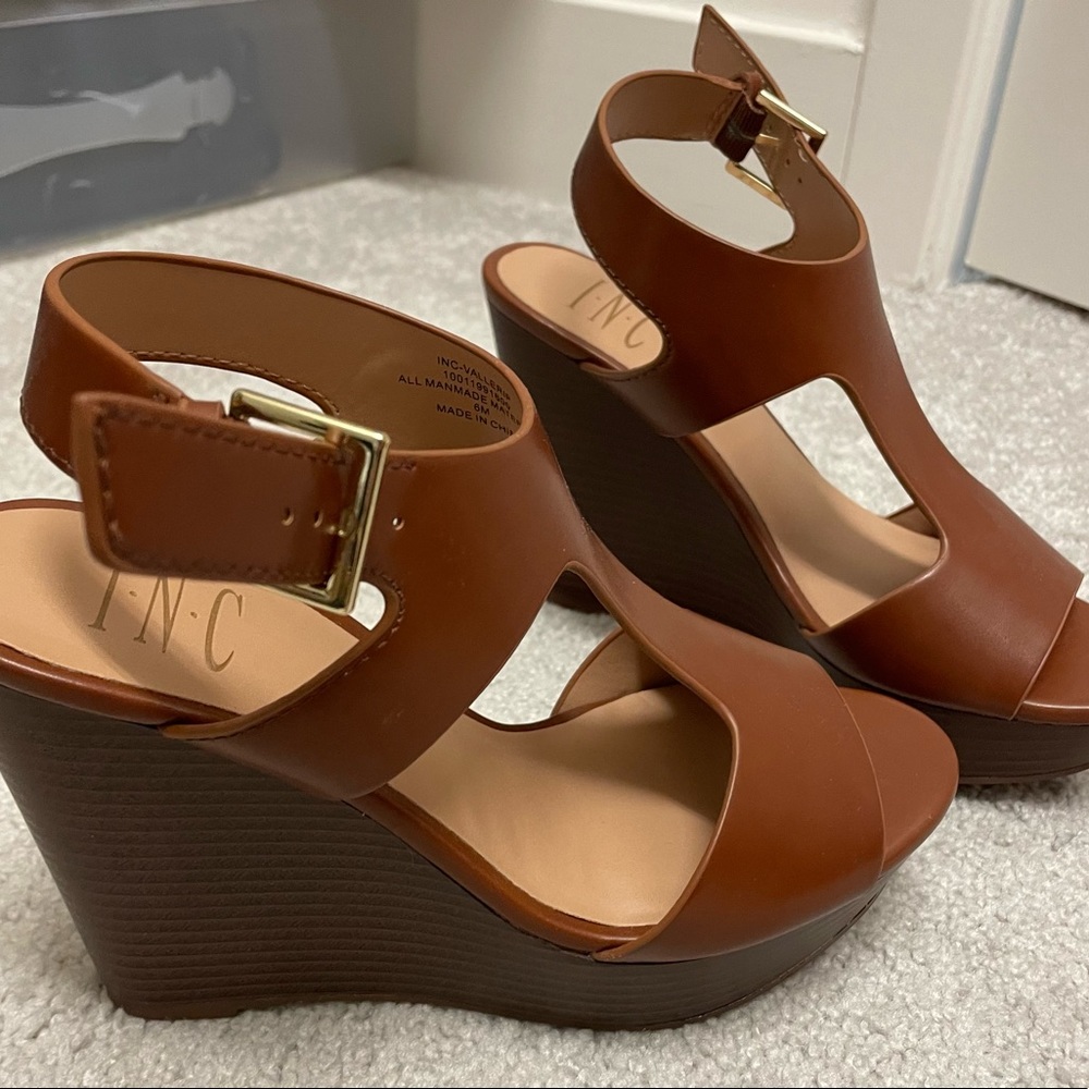 Valleri wedge sandals.